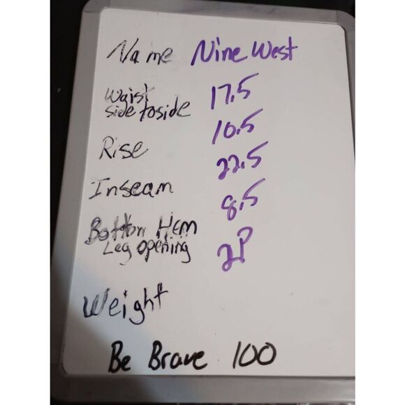 Nine West Capri Ladies 14 Denim Chrystie Capri - Picture 7 of 8